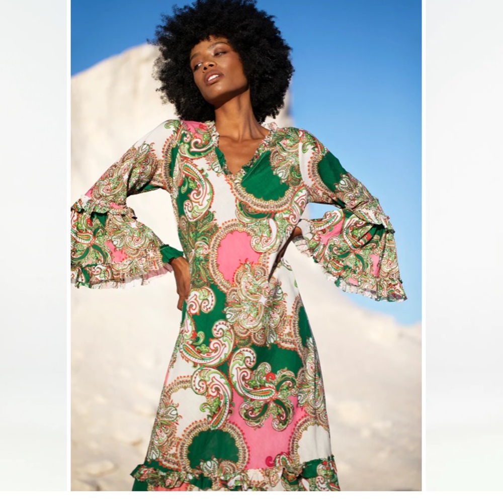 NEW! Hp ❤️One Season Boho maxi dress